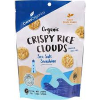 CERTIFIED ORGANIC CRISPY RICE CLOUDS SEA SALT SUNSHINE