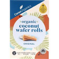 CERTIFIED ORGANIC COCONUT WAFER ROLLS ORIGINAL