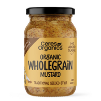 CERTIFIED ORGANIC WHOLEGRAIN MUSTARD
