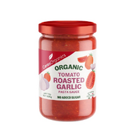 CERTIFIED ORGANIC TOMATO ROASTED GRALIC PASTA SAUCE