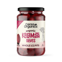 CERTIFIED ORGANIC KALAMATA (PITTED) OLIVES