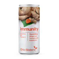 IMMUNITY SPARKLING GINGER TURMERIC AND KAWAKAWA