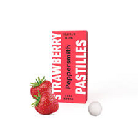 STRAWBERRY XYLITOL PASTILLES