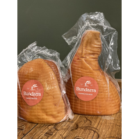 XMAS HALF TRIPLE SMOKED HAM PER KILO
