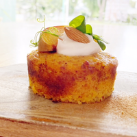 ORGANIC ORANGE & ALMOND TART