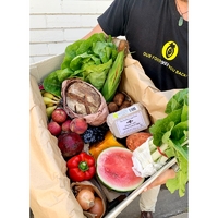 $60.00 FRUIT & VEGETABLE BOX Includes Bread & 1 doz Eggs